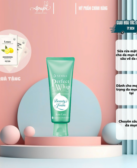 SHISEIDO- SỮA RỬA MẶT SENKA ACNE CHO DA MỤN 100G